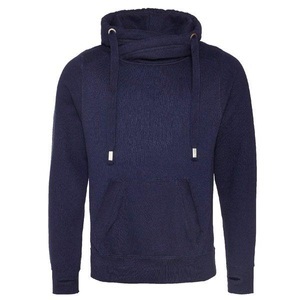 Awdis, Hauben Querhals Hoodie Herren Marine XS, AWDis - Hauben Querhals Hoodie, für Herren, Marine, Größe XS
