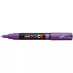 uni-ball, UNI-BALL Posca Marker 7mm PC-1M VIOLET violett, uni-ball Posca Marker, 0.7mm, violett, PC1M violett
