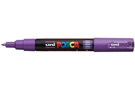 uni-ball, UNI-BALL Posca Marker 7mm PC-1M VIOLET violett, uni-ball Posca Marker, 0.7mm, violett, PC1M violett