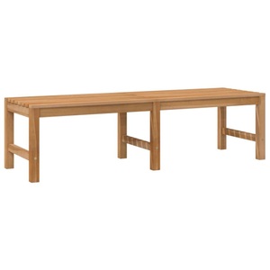 vidaXL, vidaXL Gartenbank 150 cm Massivholz Teak