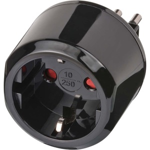 Brennenstuhl, Brennenstuhl 1508470 Reiseadapter, Brennenstuhl 1508470 Reiseadapter Brennenstuhl 1508470, Universal, Drinnen, 250 V, Schwarz, 10 A