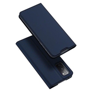 Samsung, Dux Ducis - Samsung Galaxy S20 FE / S20 FE 5G Flip Wallet Cover Leder Tasche - Dunkelblau