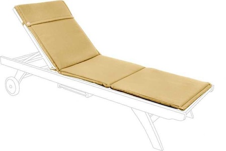 mutoni Garten Deluxe, Kissen für Gartenliege senf, Kissen für Gartenliege senf