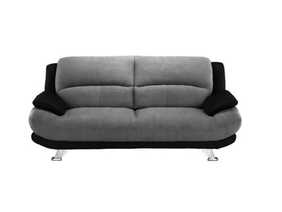 Vente-unique, Sofa 3Sitzer Microfaser MUSKO Sofa 3Sitzer Microfaser MUSKO