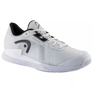 Head, HEAD Sprint Pro 3.5 Sandplatzschuh Herren - Weiß, Schwarz, Head - Sprint Pro 3.5 Sandplatz Tennisschuh, 45, Multicolor