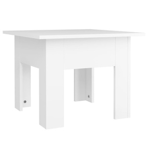 vidaXL, vidaXL Couchtisch Weiß 55x55x42 cm Holzwerkstoff