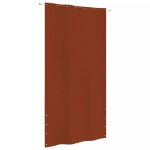 vidaXL, vidaXL Balkon-Sichtschutz Terrakottarot 140x240 cm Oxford-Gewebe, vidaXL Balkon-Sichtschutz Terrakottarot 140x240 cm Oxford-Gewebe