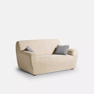 SO'HOME, Stretch-bezug Für Sessel Und Sofa Ahmis Unisex Beige 2P