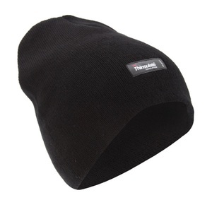 Universal Textiles, Plain Thinsulate Winter Thermo-strickmütze (3m 40g) Herren Schwarz ONE SIZE, 