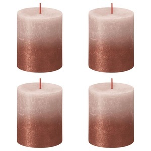 Bolsius, Kerze Paraffin Unisex Rosa 8X9CM, 