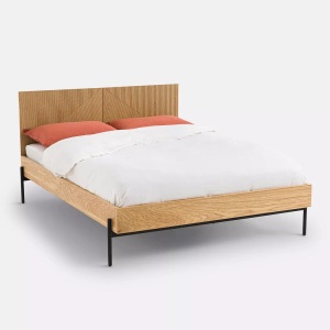 LA REDOUTE INTERIEURS, Bett Lodge mit Lattenrost Bett Lodge mit Lattenrost, La Redoute Intérieurs - Bett Lodge mit Lattenrost, 160X200CM, Braun