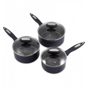 Zyliss, zyliss Kochtopf »Ultimate 3-teil«, Aluminium, Zyliss Kochtopf-Set Ultimate 3-teilig