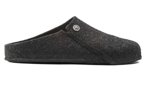 Birkenstock, Birkenstock Zermatt Rivet - Synthetik Slipper Herren Grau 41, 