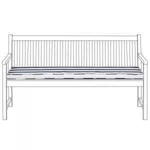 Beliani, Polsterauflage aus Polyester Modern VIVARA Polsterauflage aus Polyester Modern VIVARA