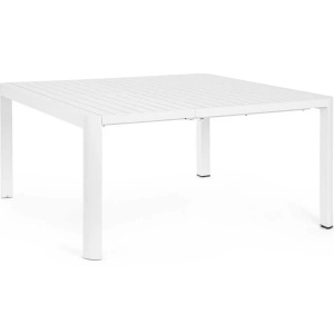 mutoni lifestyle, Garten Ausziehtisch Kiplin weiss 97-149x149, Garten Ausziehtisch Kiplin weiss 97-149x149