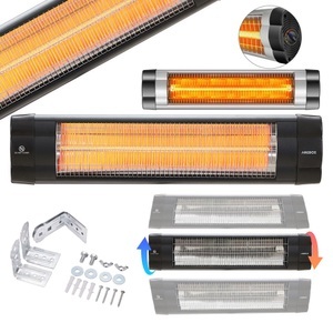 Arebos, Infrarot Heizstrahler Wärmestrahler Infrarotstrahler mit Fernbedienung Infrarot Heizstrahler Wärmestrahler Infrarotstrahler mit Fernbedienung, 