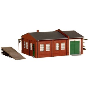 Auhagen, Auhagen 11462 H0 Bahnmeisterei mit Rampe, 