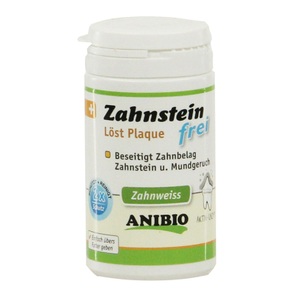 Anibio, Anibio Zahnstein-frei 60g Hunde Futterzusatz, Anibio Zahnstein frei für Hunde & Katzen 60g