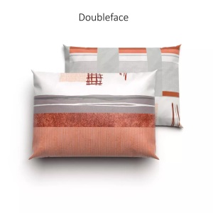 Lotus Bettwaren - Bettwäsche Jersey Malea orange, 50 x 70 cm, Orange