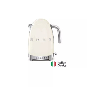 SMEG, SMEG - Wasserkocher SMEG - Mischmaterial - beige - 22.3/28/17.1 cm, Smeg Wasserkocher Klf04Creu Creme