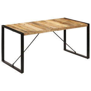 Diverse Hardware, Esstisch 160 x 80 x 75 cm Mangoholz Massiv, vidaXL Esstisch 160x80x75 cm Massivholz Mango
