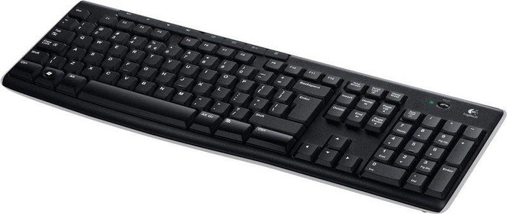 Logitech, Wireless Keyboard K270, Tastatur, Logitech - Wireless Keyboard K270 US Layout, Schwarz