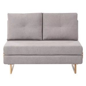 Beliani, Beliani - 2 Sitzer Sofa aus Stoff JERSLEV, One Size, Braun Medium, Beliani - 2 Sitzer Sofa aus Stoff JERSLEV, One Size, Braun Medium