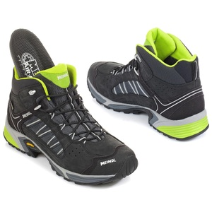 Meindl, Meindl SX 1.1 Mid GTX - Wanderschuhe - Herren Black / Lemon 46.5