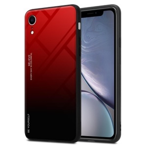 Cadorabo, Hülle für Apple iPhone XR Zweifarbig, Cadorabo - Hülle für Apple iPhone XR Zweifarbig, Rot