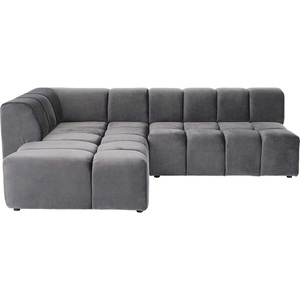 Kare Design, Ecksofa Belami Grau Links, Ecksofa Belami Grau Links