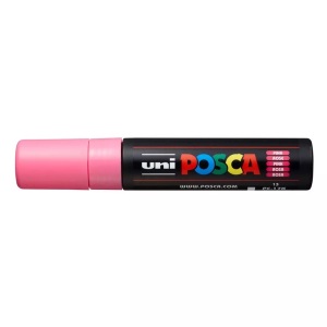 uni-ball, UNI-BALL Posca Marker 15mm PC-17K PINK rosa, uni-ball Posca Marker, 15mm, rosa, PC17K rosa