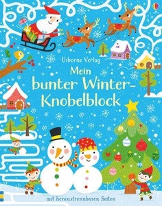 Usborne Verlag, Mein bunter Winter-Knobelblock, Mein bunter Winter-Knobelblock