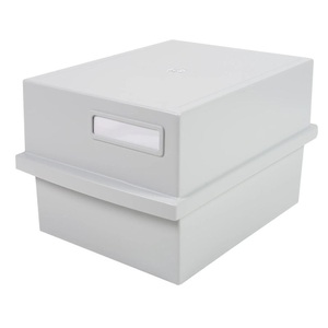 Biella, Biella Karteibox A6 1200 Karten, Biella Karteikasten, ECO, A6, grau, 05120625BID
