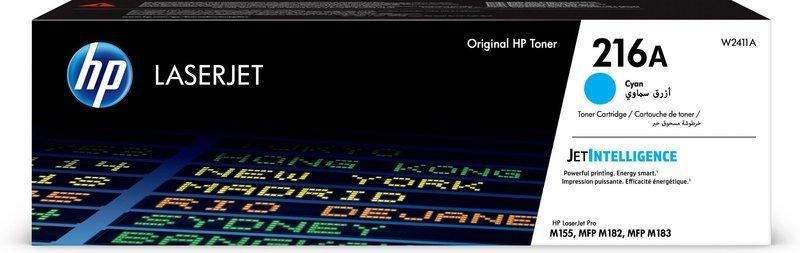 HP Supplies, HP 216A Toner cyan, Hewlett Packard Toner, blau, No.216A, W2411A, (850 Seiten)