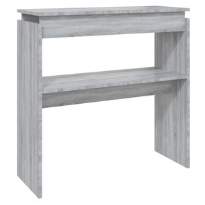 vidaXL, vidaXL Konsolentisch Grau Sonoma 80x30x80 cm Holzwerkstoff, vidaXL Konsolentisch Grau Sonoma 80x30x80 cm Holzwerkstoff