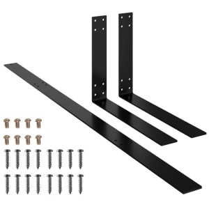 vidaXL, vidaXL Rückenlehne für Palettensofa Schwarz 110 cm Eisen, vidaXL Rückenlehne für Palettensofa Schwarz 110 cm Eisen