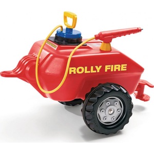 ROLLY TOYS, rolly®toys rollyVacumax Fire 122967 - rot, rolly toys® Kinderfahrzeug-Anhänger »Vacumax Fire«, Tanker für Trettraktoren