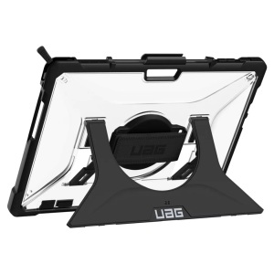 Urban Armor Gear, Urban Armor Gear Plasma Handstrap Case Backcover Microsoft Surface Pro 9 Ice, Transparent Tablet-Cover, UAG Tablet Back Cover Plasma Surface Pro 9