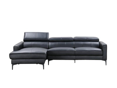 Vente-unique, Ecksofa Leder Büffelleder Ecke Links FLORENCE Ecksofa Leder Büffelleder Ecke Links FLORENCE