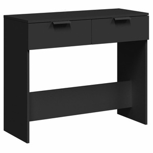 vidaXL, vidaXL Konsolentisch Schwarz 90x36x75 cm Holzwerkstoff, vidaXL Konsolentisch Schwarz 90x36x75 cm Holzwerkstoff
