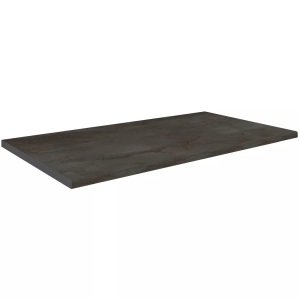 VCM, Arbeitsplatte Küchenarbeitsplatte Küchenmöbel Arbeitsplatte Küche Esilo Unisex Schwarz 120cm, VCM - Arbeitsplatte Küchenarbeitsplatte Küchenmöbel Küchenplatte Küche Esilo, 120cm, Anthrazit