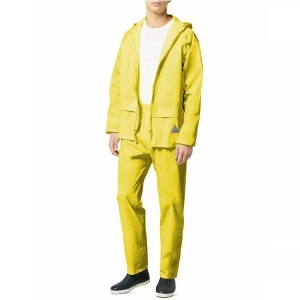 Result, Result Regenjacke »Herren Regenanzug bestehend aus und Regenhose, wasserdicht«, Result - Regenanzug bestehend aus Regenjacke und Regenhose, M, Gelb