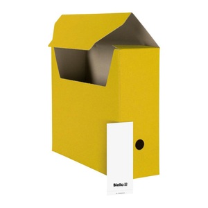 Biella, BIELLA Archivschachtel Selbstmon. A4 263410.20 gelb 10 Stk., BIELLA Archivschachtel Selbstmon. A4 263410.20 gelb 10 Stk.