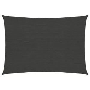 vidaXL, vidaXL Sonnensegel 160 g/m² Anthrazit 4x5 m HDPE