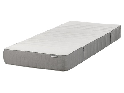 Beliani, Matratze aus Polyester CHEER Matratze aus Polyester CHEER, Beliani - Schaummatratze aus PU-Schaum CHEER Hart (H3), 80X200CM, Weiss Bunt