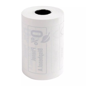 Exacompta, EXACOMPTA Rolle Thermo Papier 10Stk. 40753E 57x40mmx18m für Kasse, Neutral Thermorolle, 1-lagig, weiss, 55g, X40753E