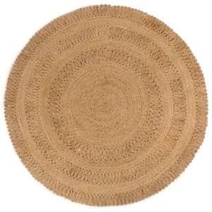 vidaXL, vidaXL Teppich Jute Handgeflochten 180 cm Rund, vidaXL Teppich Jute Handgeflochten 180 cm Rund