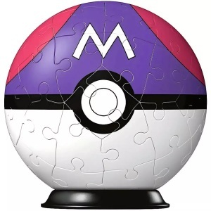 Ravensburger, 3D Puzzle-Ball Pokémon Meisterball, Pokémon Meisterball