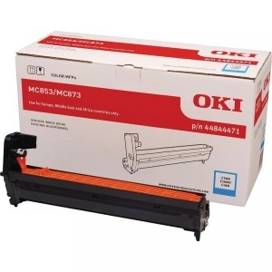 OKI, OKI Trommeleinheit MC853 MC873 44844471 Original Cyan 30000 Seiten, Oki Trommeleinheit, blau, 44844471, (30'000 Seiten)