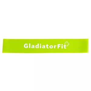 Gladiatorfit, GladiatorFit Mini Widerstandsband 'Loops' aus Latex : Grün Fitnessband, GladiatorFit - Mini Band 